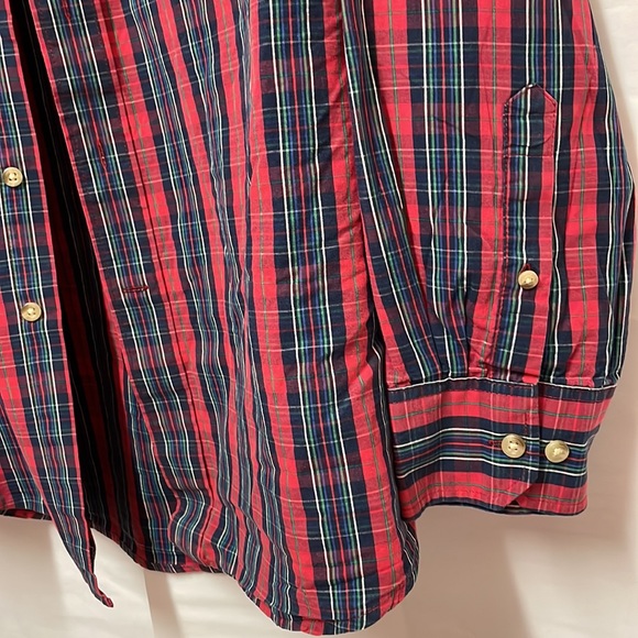 ✨HP✨Menswear- IZOD Plaid Dress Shirt XL - Picture 7 of 11